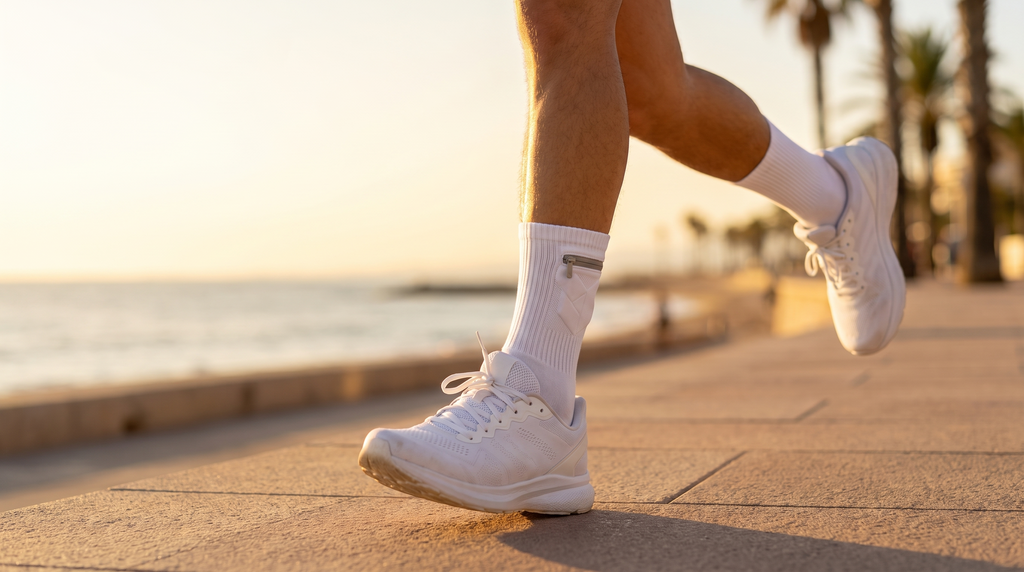 Vaultsock - Crew Socks with Zippered Pocket